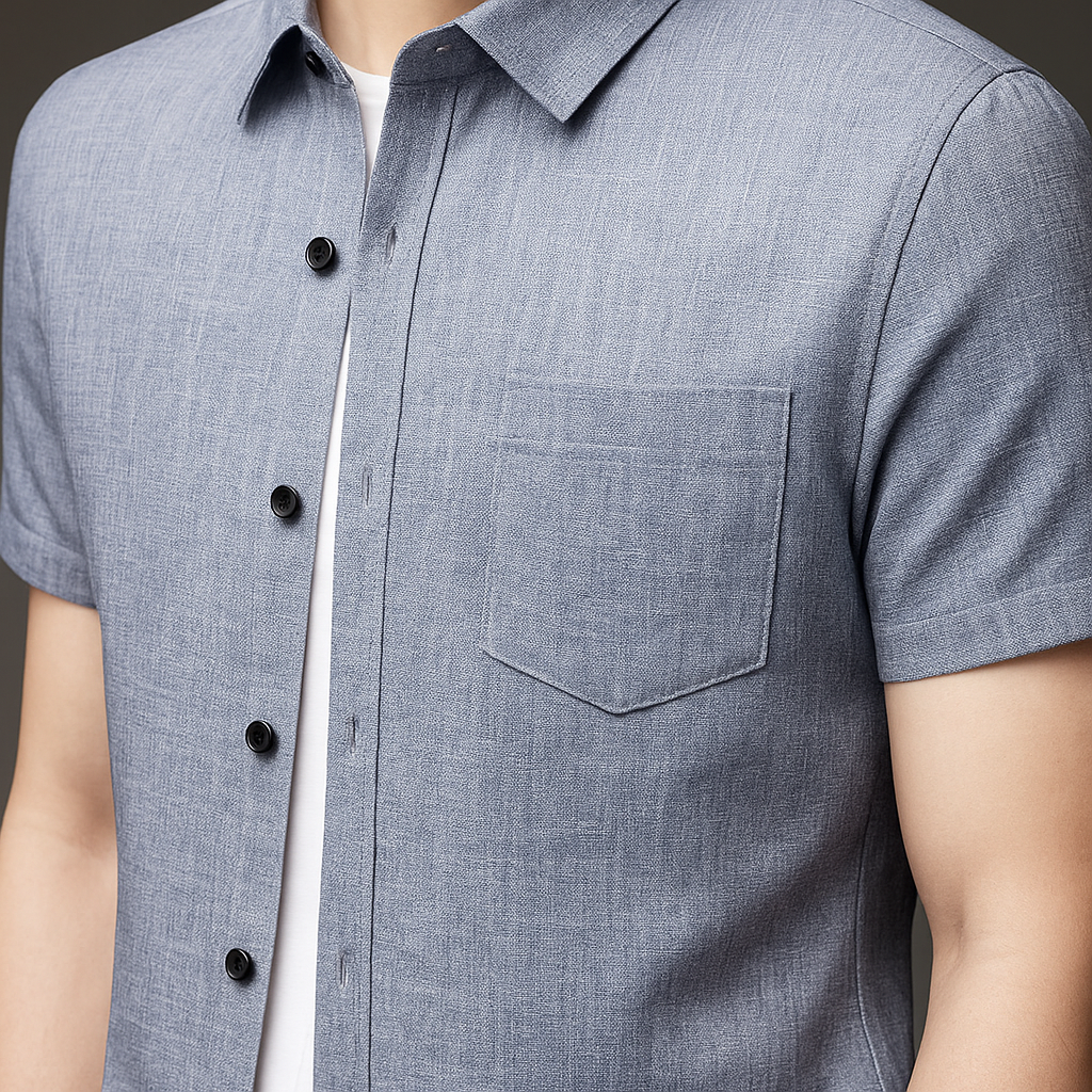 Kit de Camisas Sociais Montieri em Linho, Viscose e Elastano + Brindes