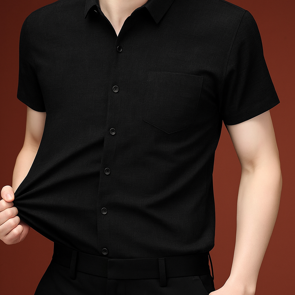 Kit de Camisas Sociais Montieri em Linho, Viscose e Elastano + Brindes
