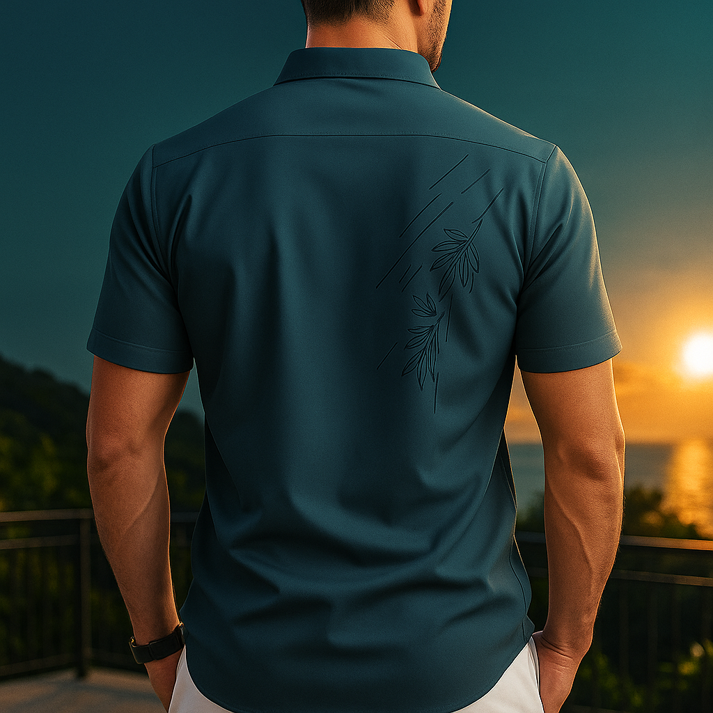 Kit de Camisas Sociais Dalloren em Seda e Poliéster + Brindes