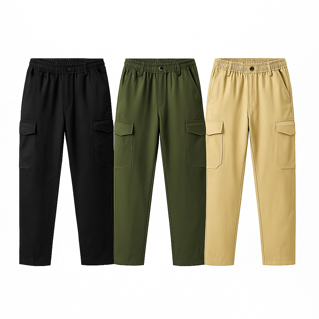 Kit de Calças Táticas Militares Vellardo em Algodão e Poliéster + Brindes
