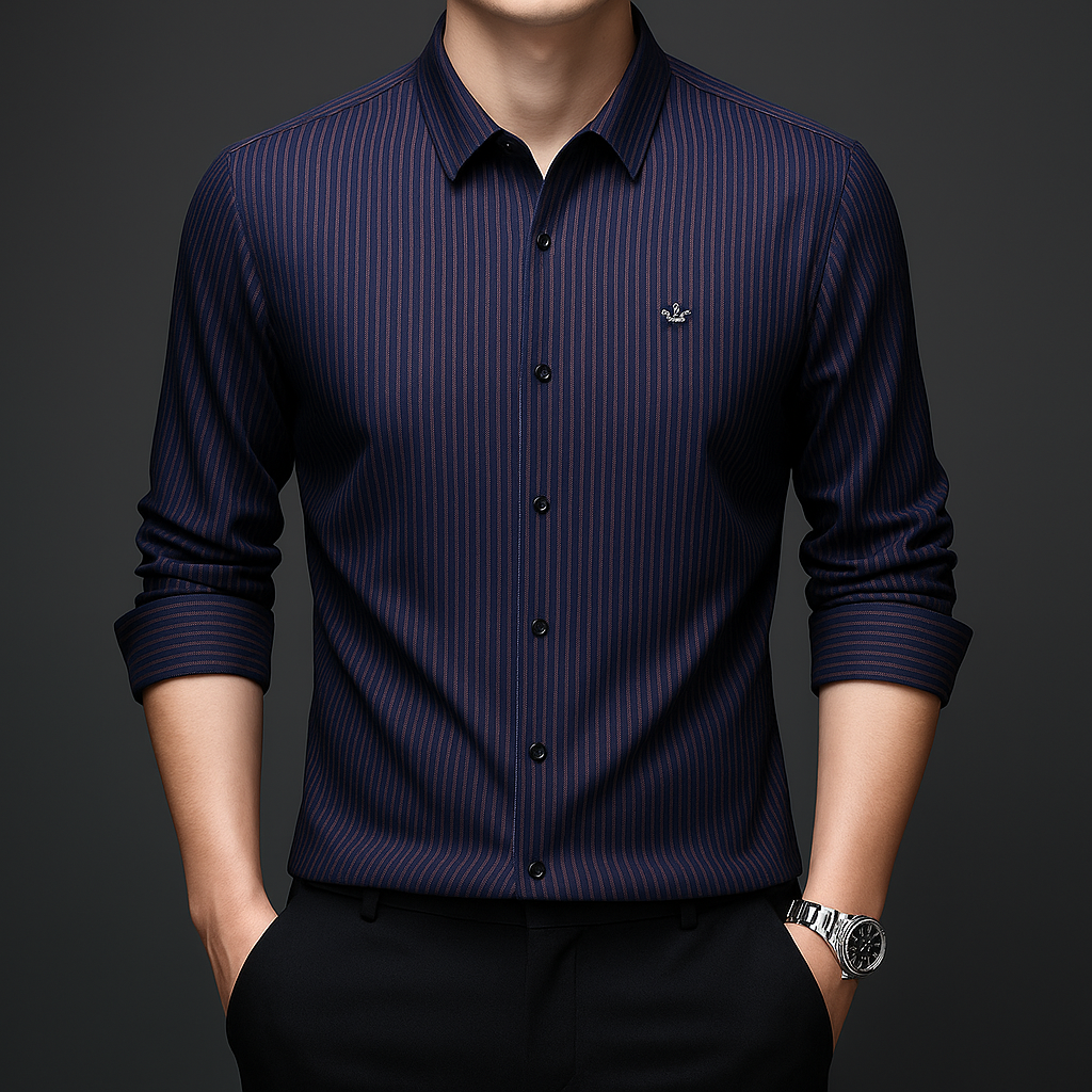 Kit de Camisas Sociais Venturo em Seda e Poliéster + Brindes