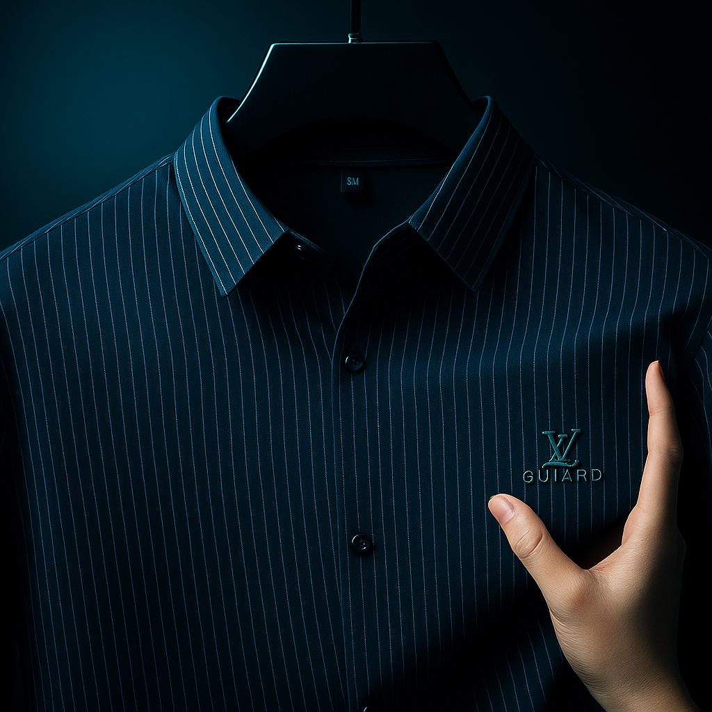 Kit de Camisas Sociais Venturo em Seda e Poliéster + Brindes