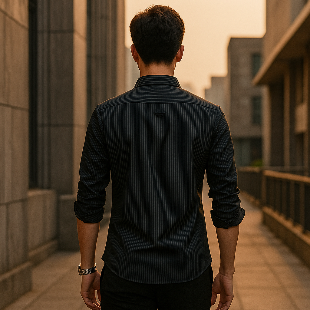 Kit de Camisas Sociais Venturo em Seda e Poliéster + Brindes