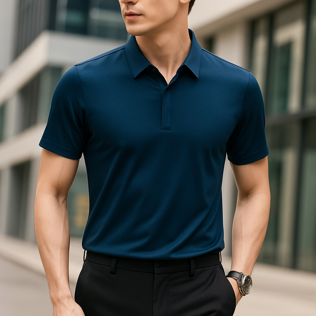 Kit de Camisas Sociais Mabello em Seda, Poliéster e Viscose + Brindes