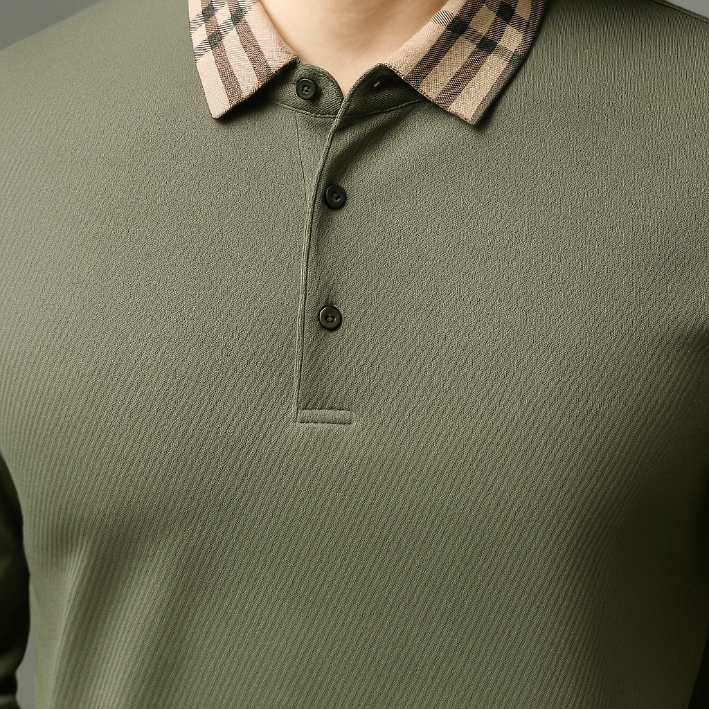 Kit de Camisas Polo Rivano em Seda, Poliéster e Viscose + Brindes