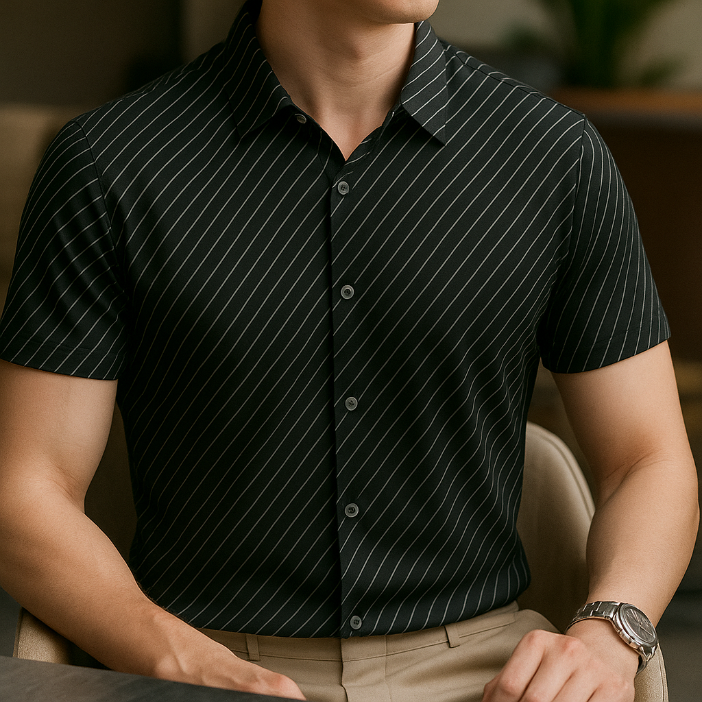 Kit de Camisas Sociais Valmor em Algodão e Viscose + Brindes