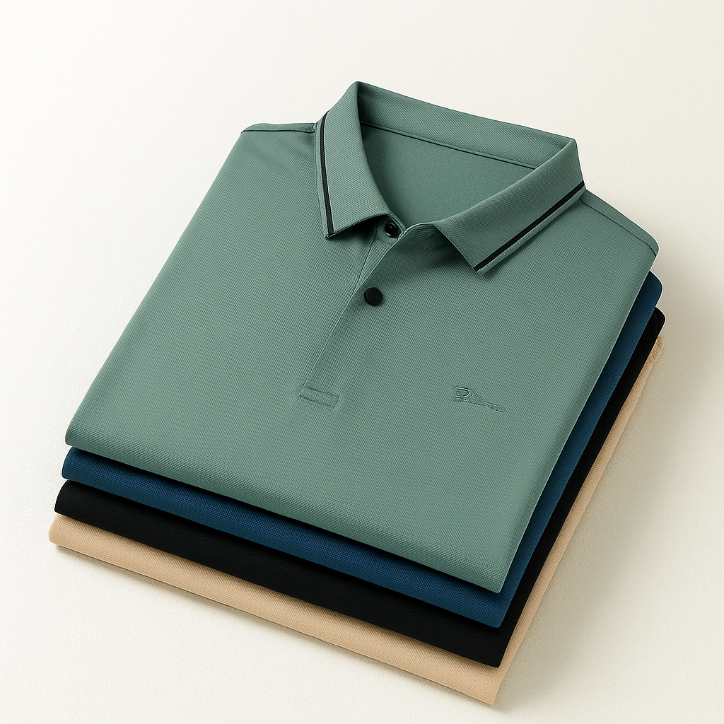 Kit de Camisas Polo Vernassi em Seda e Viscose + Brindes