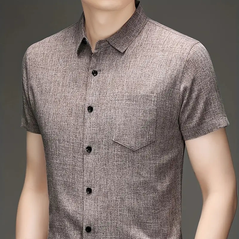 Kit de Camisas Sociais Montieri em Linho, Viscose e Elastano + Brindes