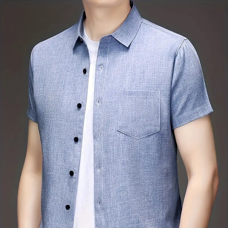 Kit de Camisas Sociais Montieri em Linho, Viscose e Elastano + Brindes