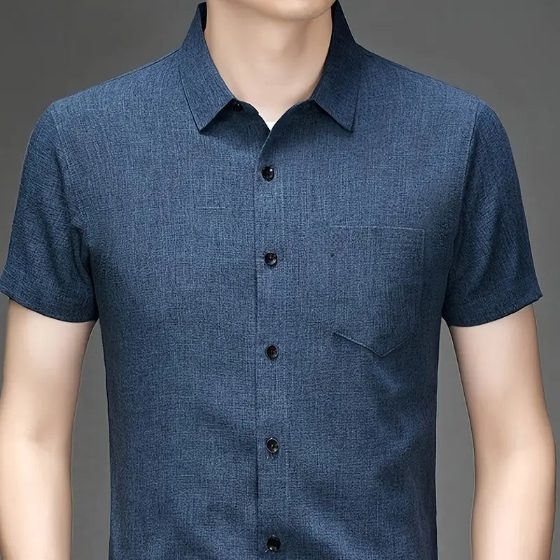 Kit de Camisas Sociais Montieri em Linho, Viscose e Elastano + Brindes