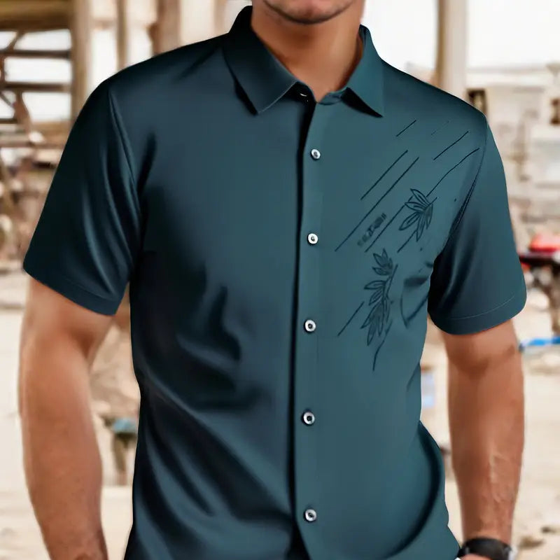 Kit de Camisas Sociais Dalloren em Seda e Poliéster + Brindes